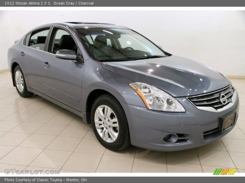 Ocean Gray / Charcoal 2012 Nissan Altima 2.5 S