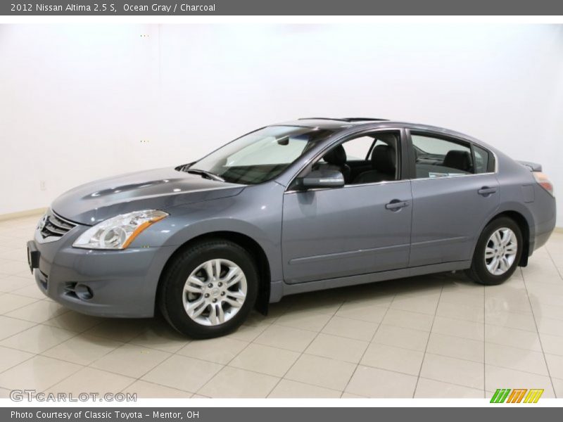 Ocean Gray / Charcoal 2012 Nissan Altima 2.5 S