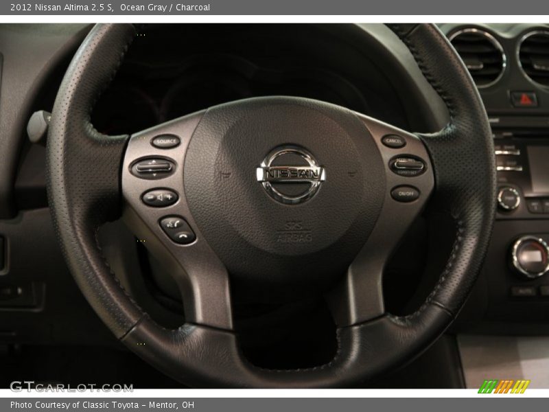 Ocean Gray / Charcoal 2012 Nissan Altima 2.5 S