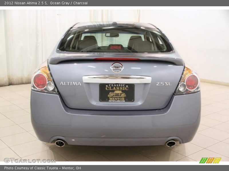 Ocean Gray / Charcoal 2012 Nissan Altima 2.5 S