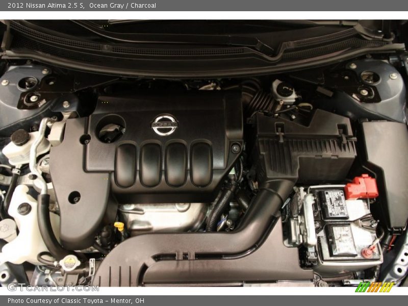 Ocean Gray / Charcoal 2012 Nissan Altima 2.5 S