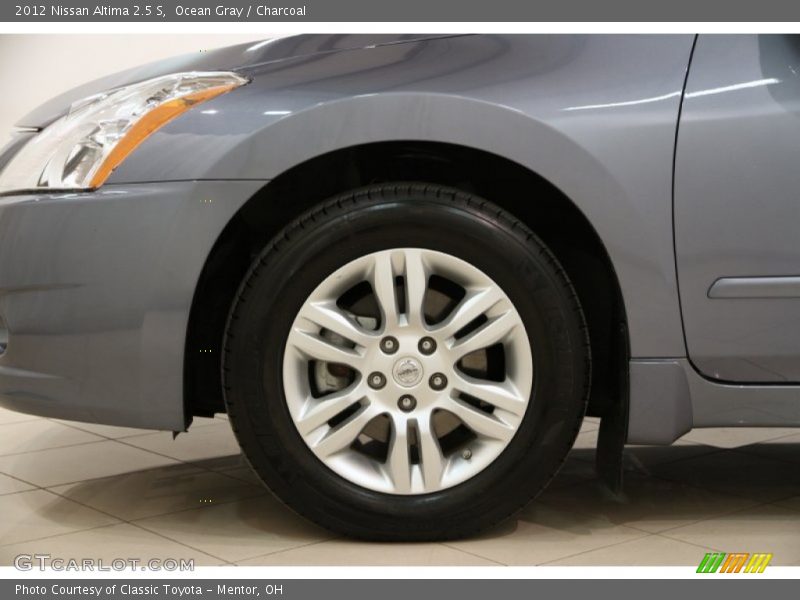 Ocean Gray / Charcoal 2012 Nissan Altima 2.5 S