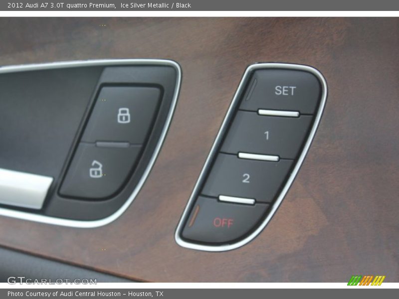 Ice Silver Metallic / Black 2012 Audi A7 3.0T quattro Premium