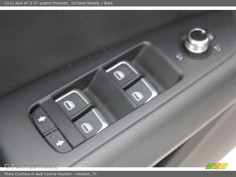 Ice Silver Metallic / Black 2012 Audi A7 3.0T quattro Premium