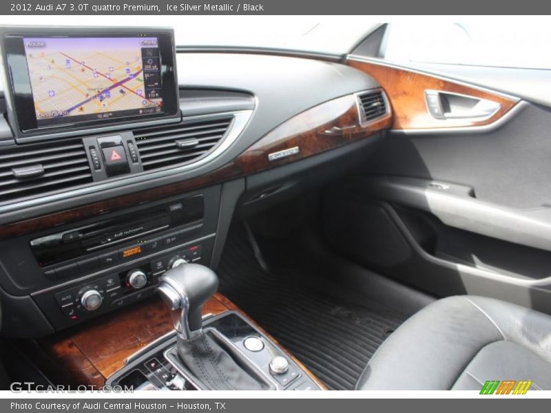 Ice Silver Metallic / Black 2012 Audi A7 3.0T quattro Premium