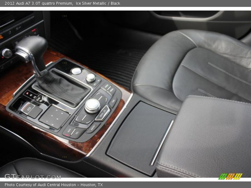 Ice Silver Metallic / Black 2012 Audi A7 3.0T quattro Premium