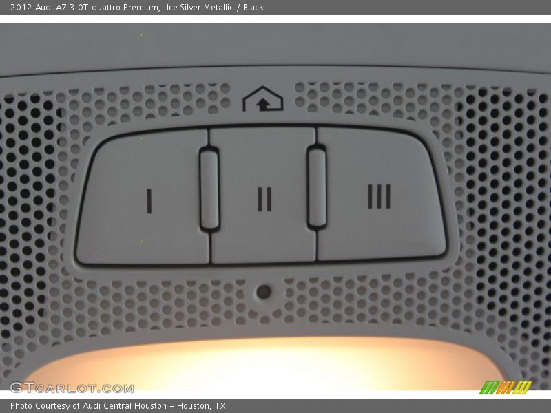 Ice Silver Metallic / Black 2012 Audi A7 3.0T quattro Premium