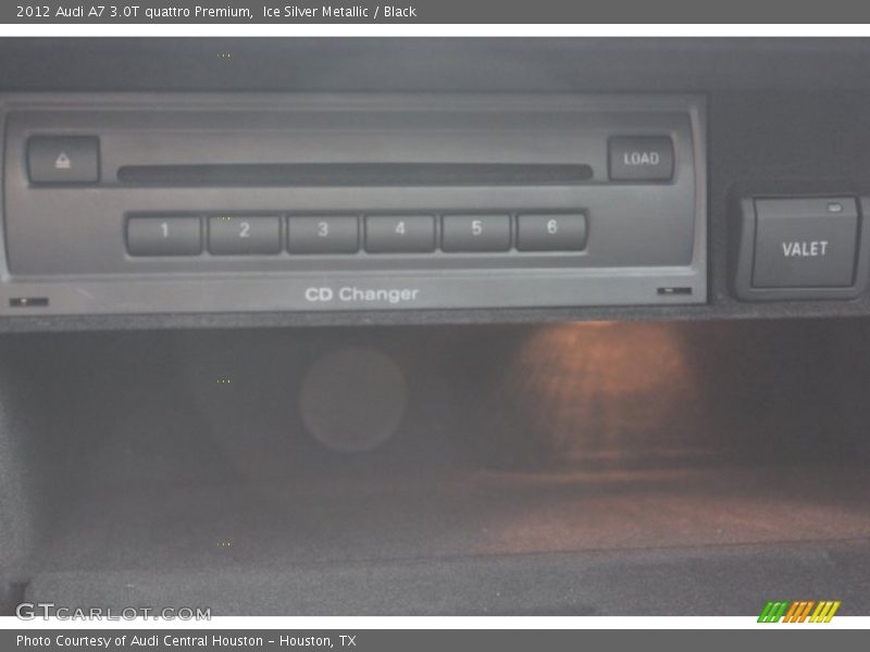 Ice Silver Metallic / Black 2012 Audi A7 3.0T quattro Premium