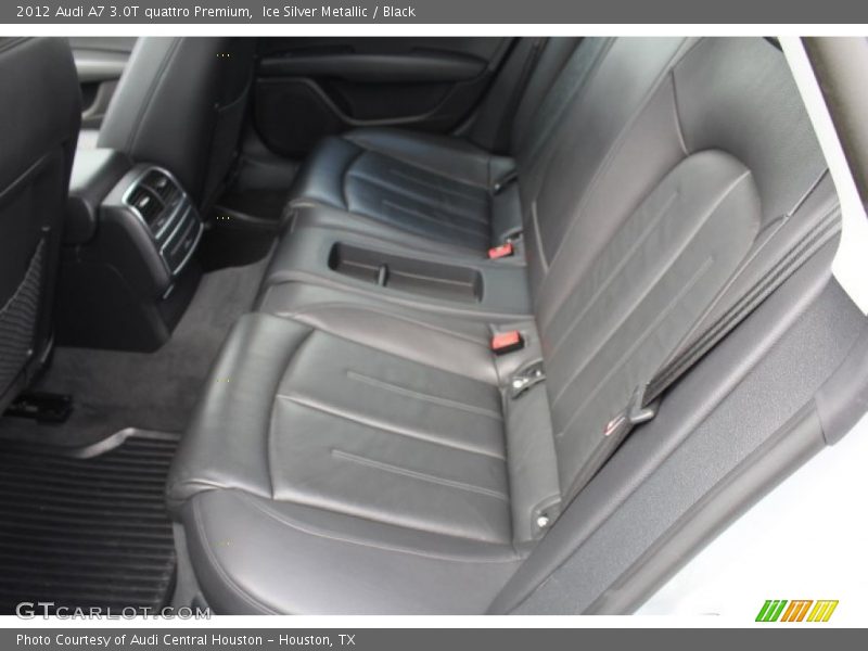 Ice Silver Metallic / Black 2012 Audi A7 3.0T quattro Premium