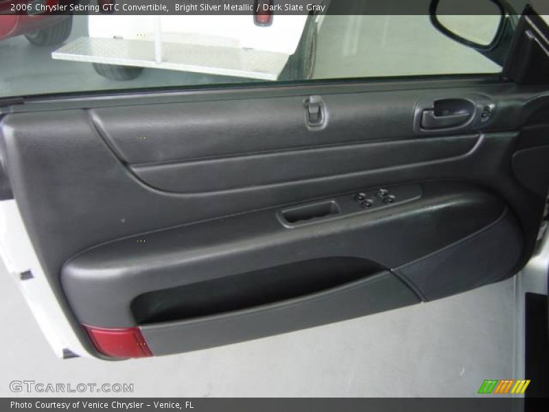 Bright Silver Metallic / Dark Slate Gray 2006 Chrysler Sebring GTC Convertible