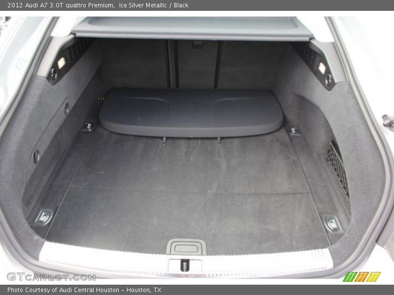 Ice Silver Metallic / Black 2012 Audi A7 3.0T quattro Premium