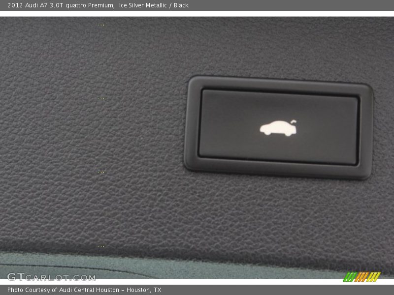 Ice Silver Metallic / Black 2012 Audi A7 3.0T quattro Premium