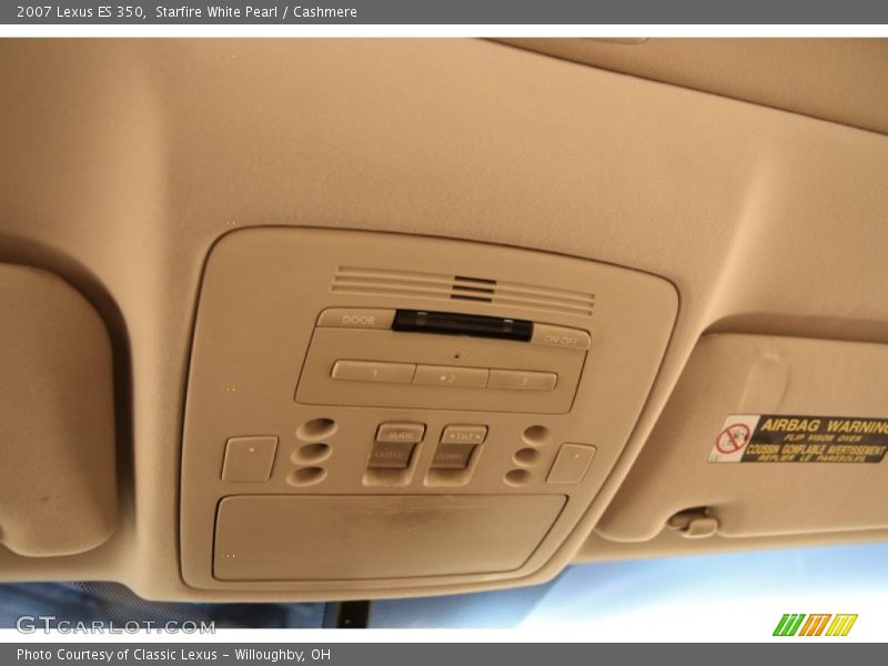 Starfire White Pearl / Cashmere 2007 Lexus ES 350
