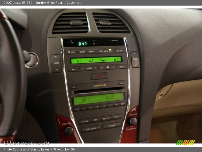 Starfire White Pearl / Cashmere 2007 Lexus ES 350