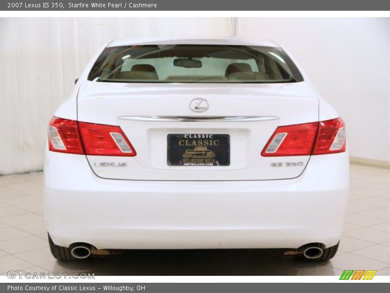 Starfire White Pearl / Cashmere 2007 Lexus ES 350