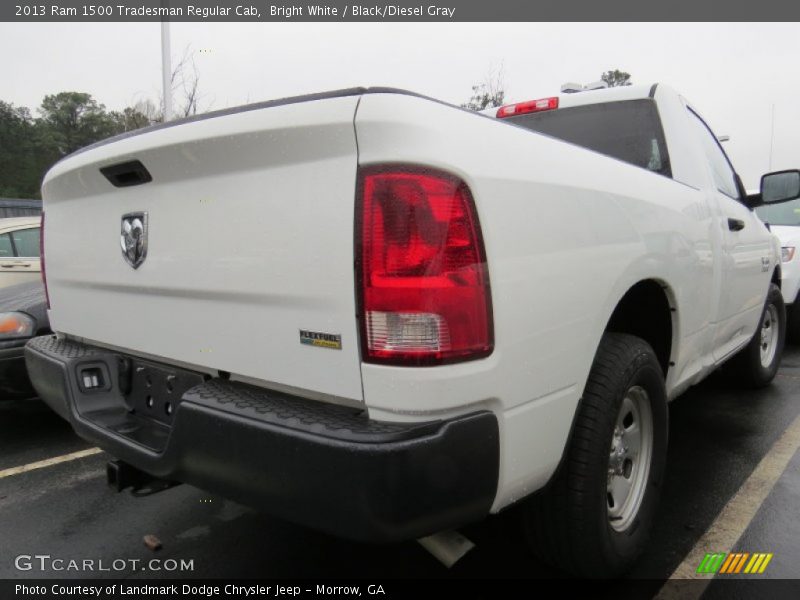 Bright White / Black/Diesel Gray 2013 Ram 1500 Tradesman Regular Cab