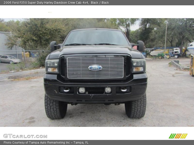 Black / Black 2006 Ford F350 Super Duty Harley Davidson Crew Cab 4x4