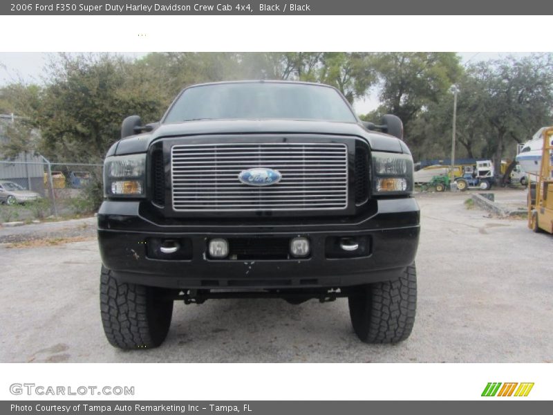 Black / Black 2006 Ford F350 Super Duty Harley Davidson Crew Cab 4x4