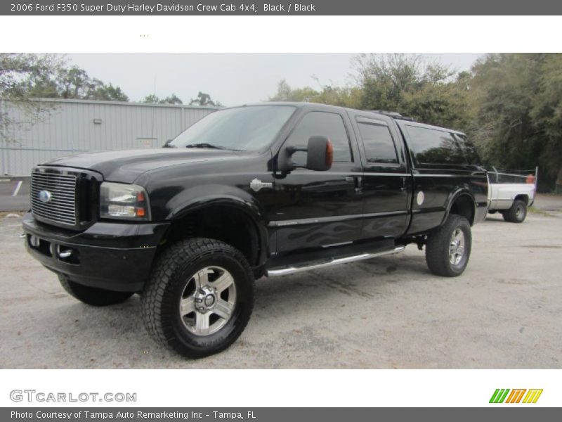 Black / Black 2006 Ford F350 Super Duty Harley Davidson Crew Cab 4x4