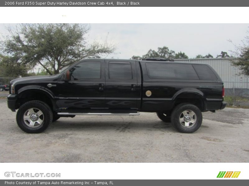 Black / Black 2006 Ford F350 Super Duty Harley Davidson Crew Cab 4x4