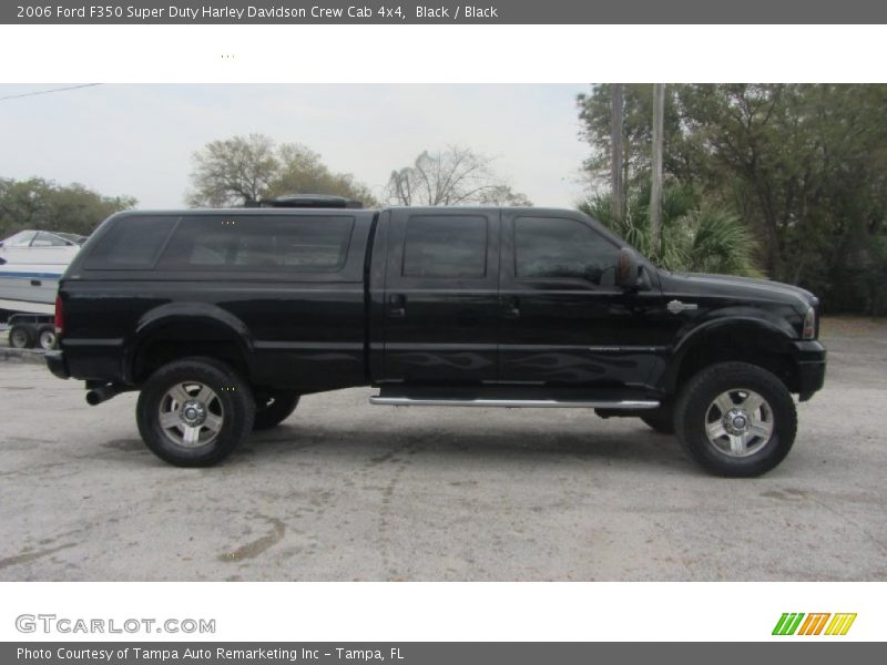 Black / Black 2006 Ford F350 Super Duty Harley Davidson Crew Cab 4x4