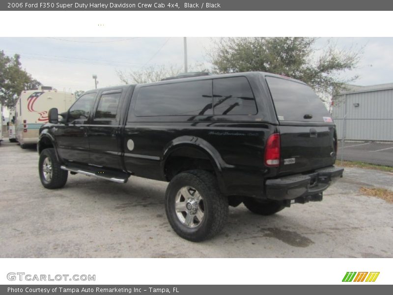 Black / Black 2006 Ford F350 Super Duty Harley Davidson Crew Cab 4x4