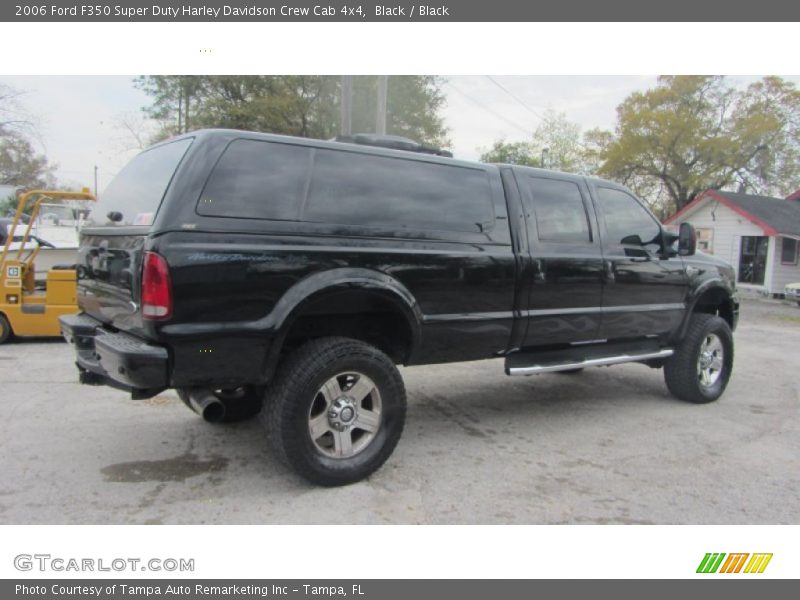 Black / Black 2006 Ford F350 Super Duty Harley Davidson Crew Cab 4x4