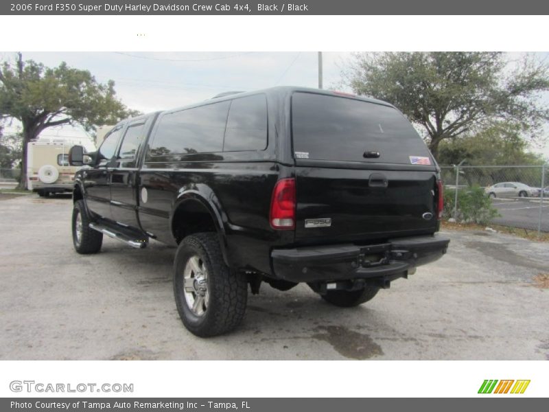 Black / Black 2006 Ford F350 Super Duty Harley Davidson Crew Cab 4x4