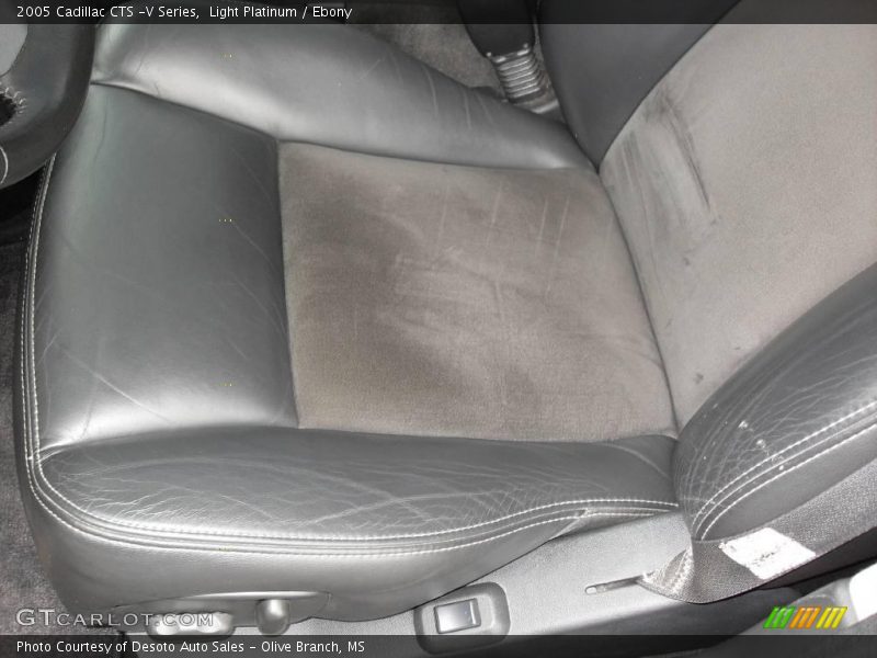 Light Platinum / Ebony 2005 Cadillac CTS -V Series