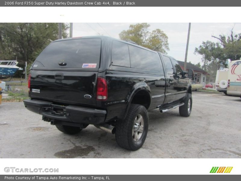 Black / Black 2006 Ford F350 Super Duty Harley Davidson Crew Cab 4x4