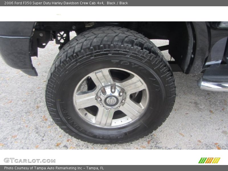 Black / Black 2006 Ford F350 Super Duty Harley Davidson Crew Cab 4x4