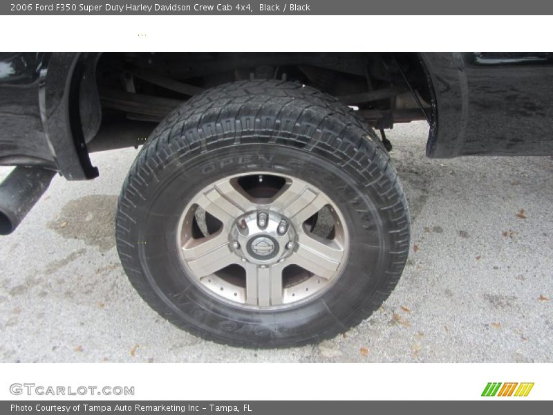 Black / Black 2006 Ford F350 Super Duty Harley Davidson Crew Cab 4x4