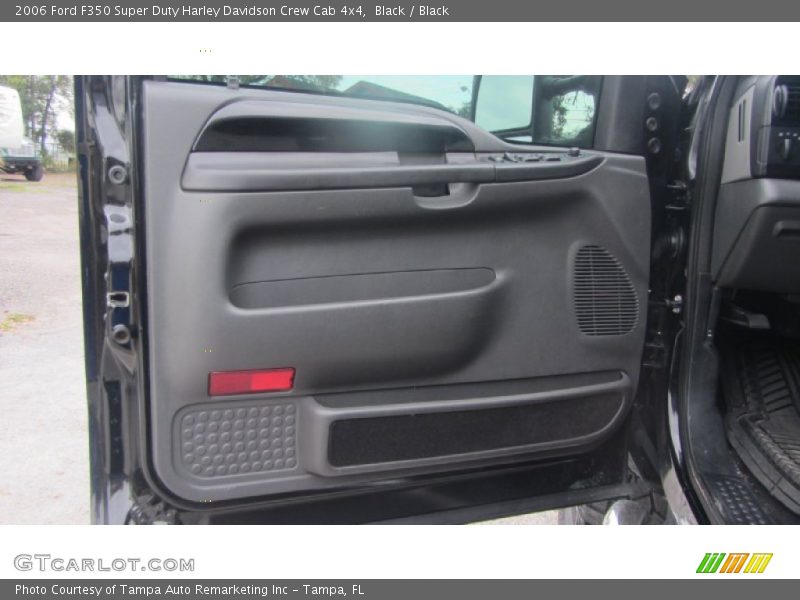 Black / Black 2006 Ford F350 Super Duty Harley Davidson Crew Cab 4x4