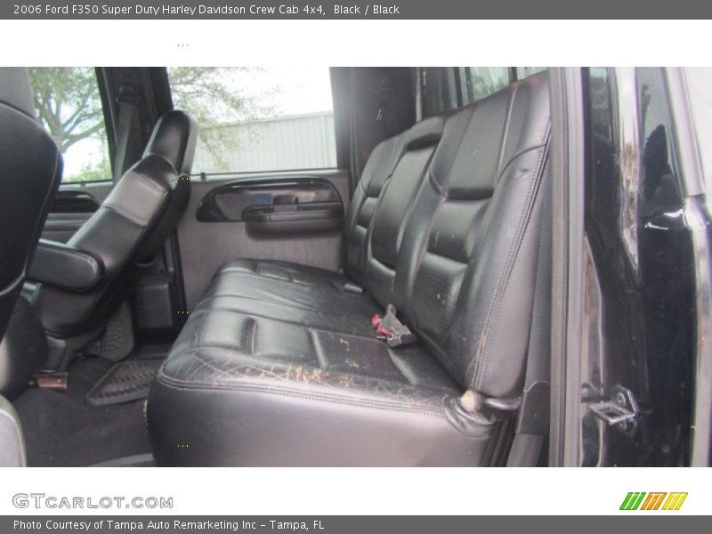Rear Seat of 2006 F350 Super Duty Harley Davidson Crew Cab 4x4