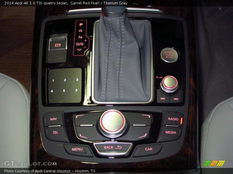 Controls of 2014 A6 3.0 TDI quattro Sedan