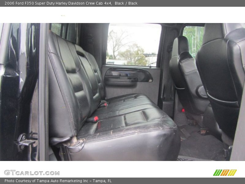 Black / Black 2006 Ford F350 Super Duty Harley Davidson Crew Cab 4x4