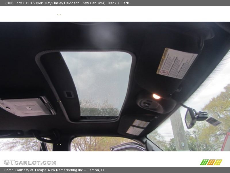 Black / Black 2006 Ford F350 Super Duty Harley Davidson Crew Cab 4x4