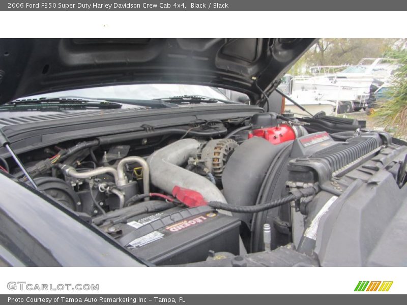 Black / Black 2006 Ford F350 Super Duty Harley Davidson Crew Cab 4x4