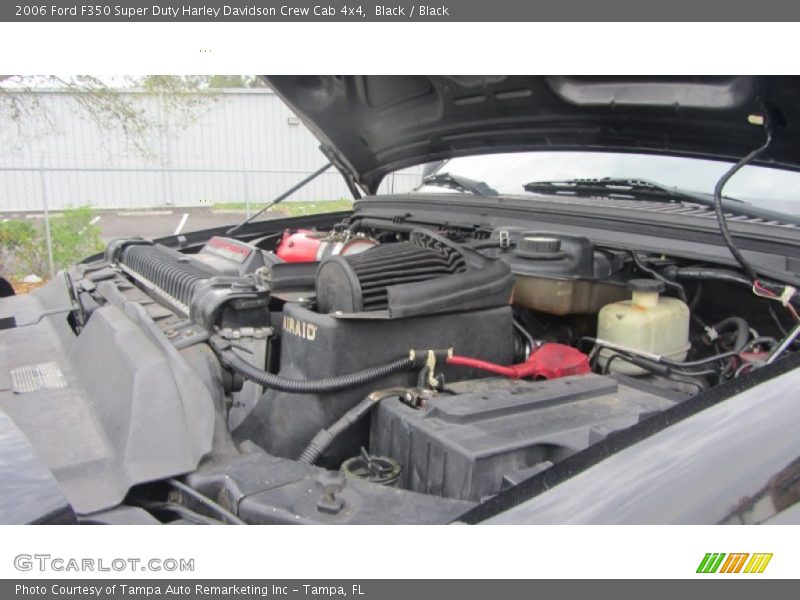 Black / Black 2006 Ford F350 Super Duty Harley Davidson Crew Cab 4x4