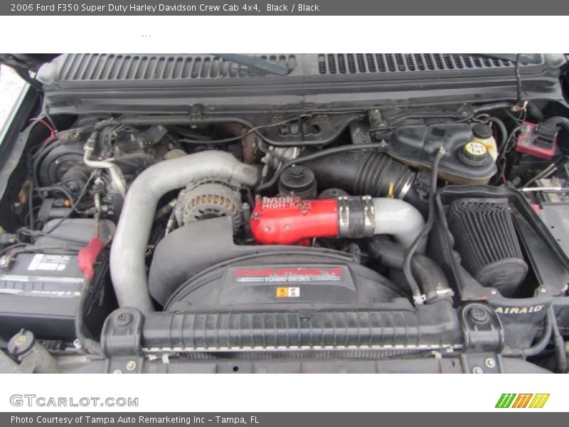 Black / Black 2006 Ford F350 Super Duty Harley Davidson Crew Cab 4x4