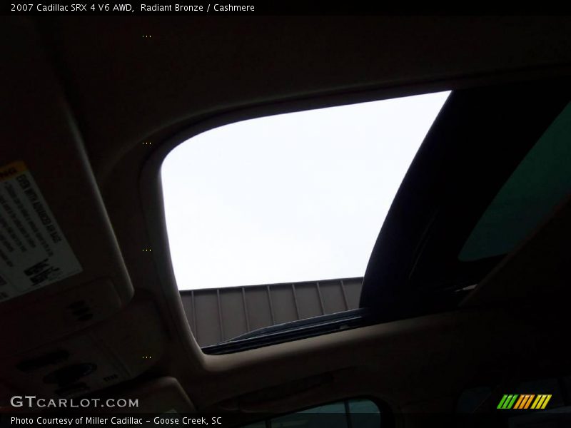 Radiant Bronze / Cashmere 2007 Cadillac SRX 4 V6 AWD