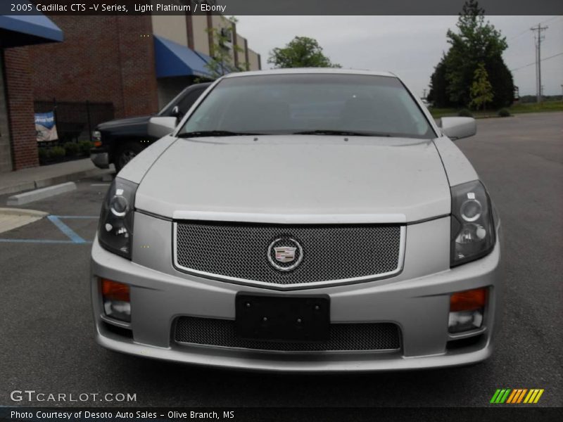 Light Platinum / Ebony 2005 Cadillac CTS -V Series