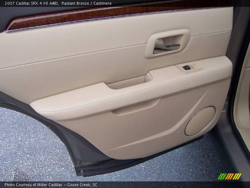 Radiant Bronze / Cashmere 2007 Cadillac SRX 4 V6 AWD