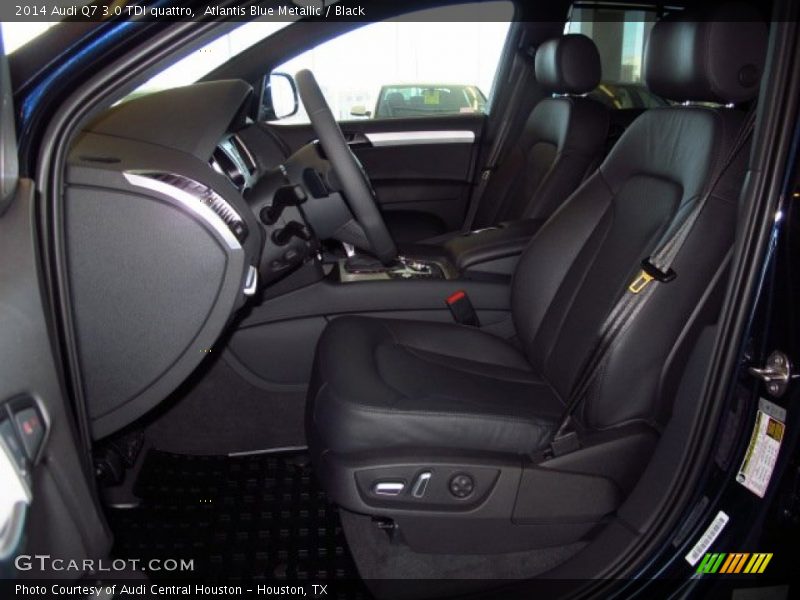 Front Seat of 2014 Q7 3.0 TDI quattro