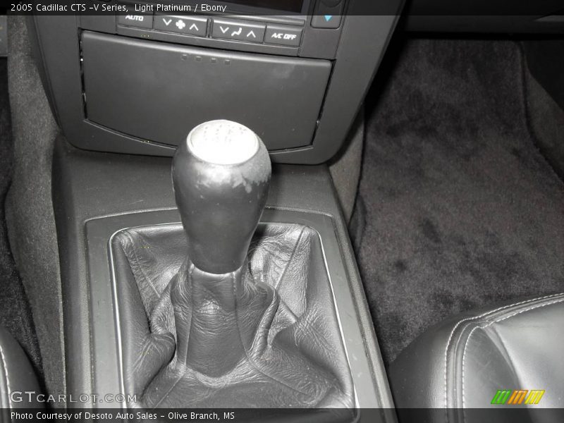 Light Platinum / Ebony 2005 Cadillac CTS -V Series