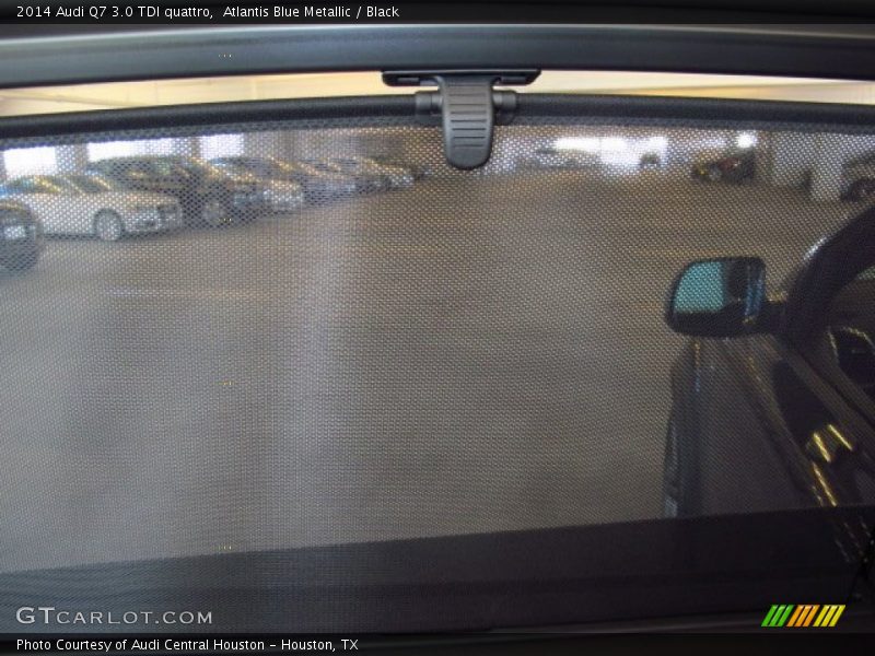 Atlantis Blue Metallic / Black 2014 Audi Q7 3.0 TDI quattro