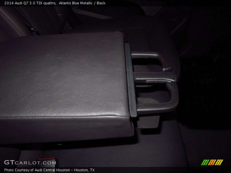 Atlantis Blue Metallic / Black 2014 Audi Q7 3.0 TDI quattro