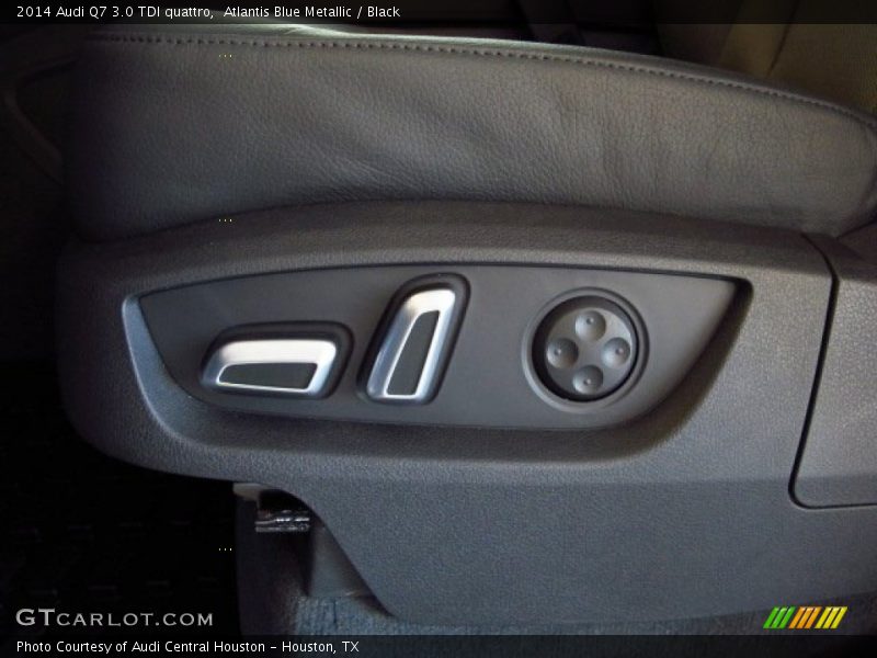 Atlantis Blue Metallic / Black 2014 Audi Q7 3.0 TDI quattro