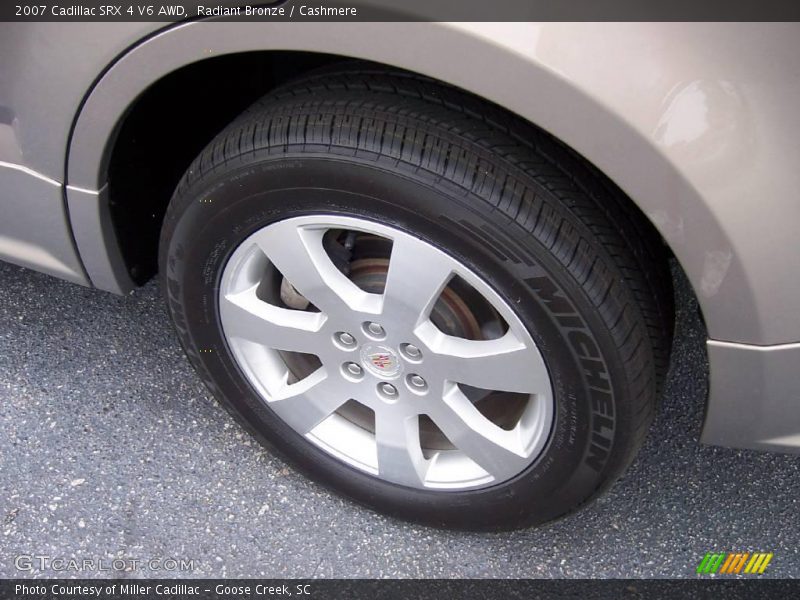 Radiant Bronze / Cashmere 2007 Cadillac SRX 4 V6 AWD