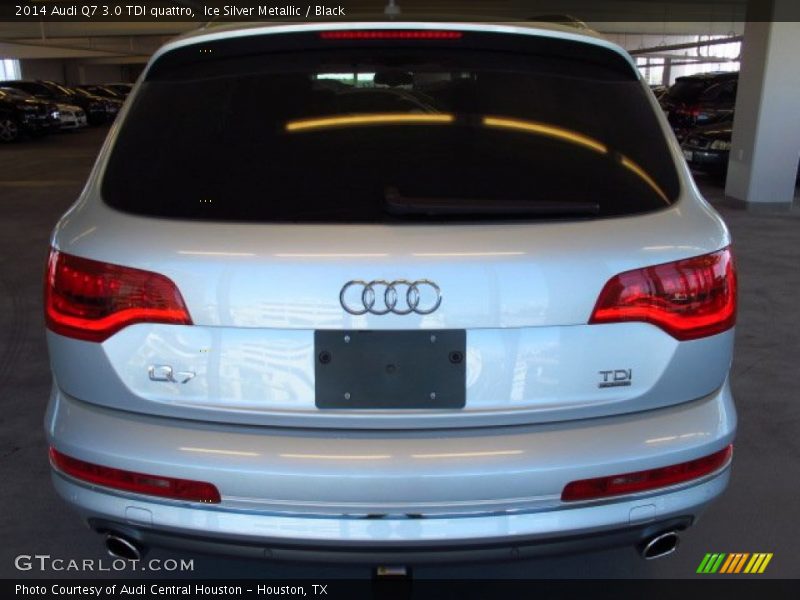Ice Silver Metallic / Black 2014 Audi Q7 3.0 TDI quattro